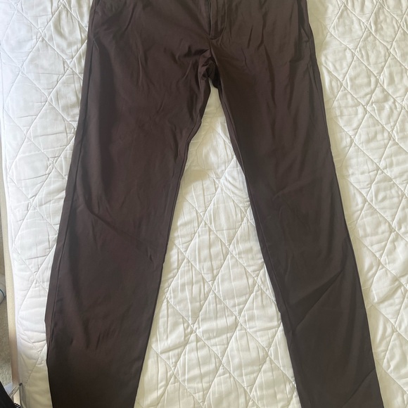 Theory Zaine Brown Pants - Picture 1 of 5